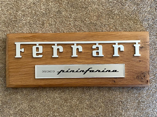 Targa espositore originale