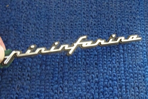 Scritta badge pininfarina fiat - scritta,