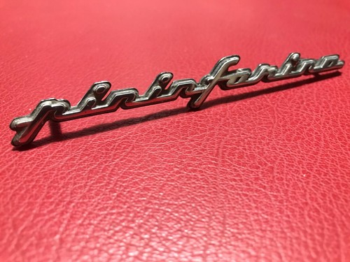 Pininfarina logo metallo sigla - logo,