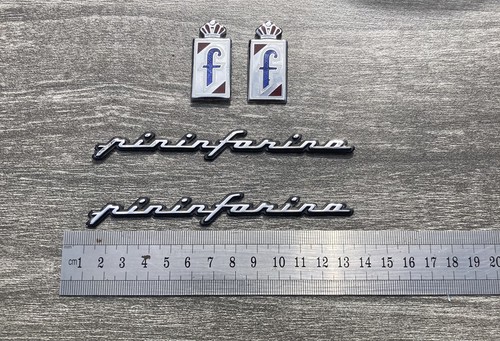 Set badge pininfarina logo - pininfarina, 2