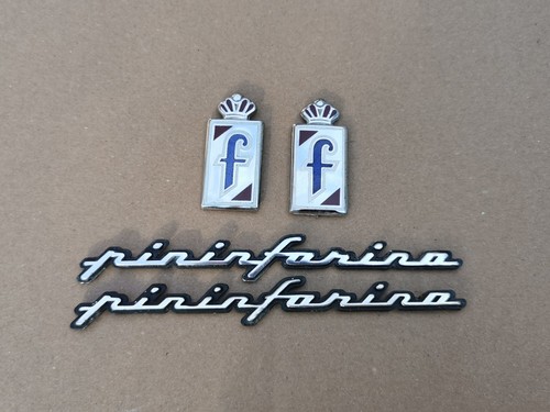 Set pininfarina logo - x, +