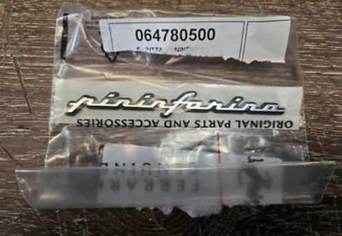Distintivo pininfarina ferrari - distintivo,